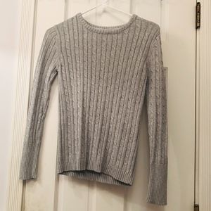 Sparkly Light Silver Sweater